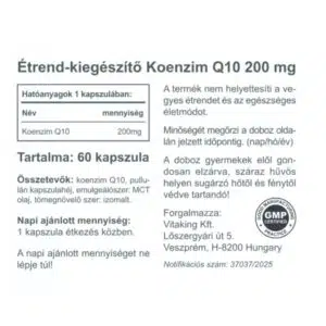 Vitaking Q10 200mg kapszula - 60db - Image 2
