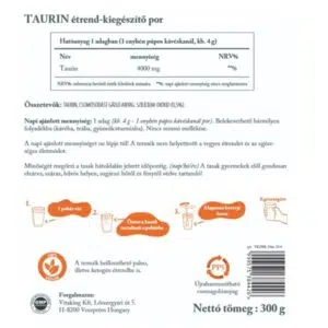 Vitaking Taurin TASAKOS italpor - 300g - Image 2