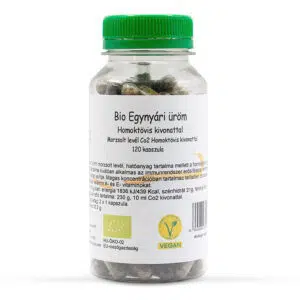 Natessence Bio Egynyári üröm homoktövis kivonattal (morzsolt levél, CO2 homoktövis kivonat) kapszula - 120db