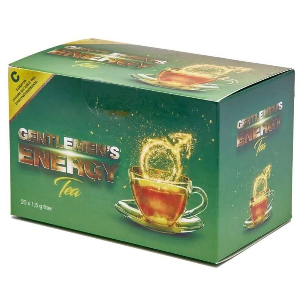 Superherb Gentlemen's Energy citrom ízű tea - 20 filter