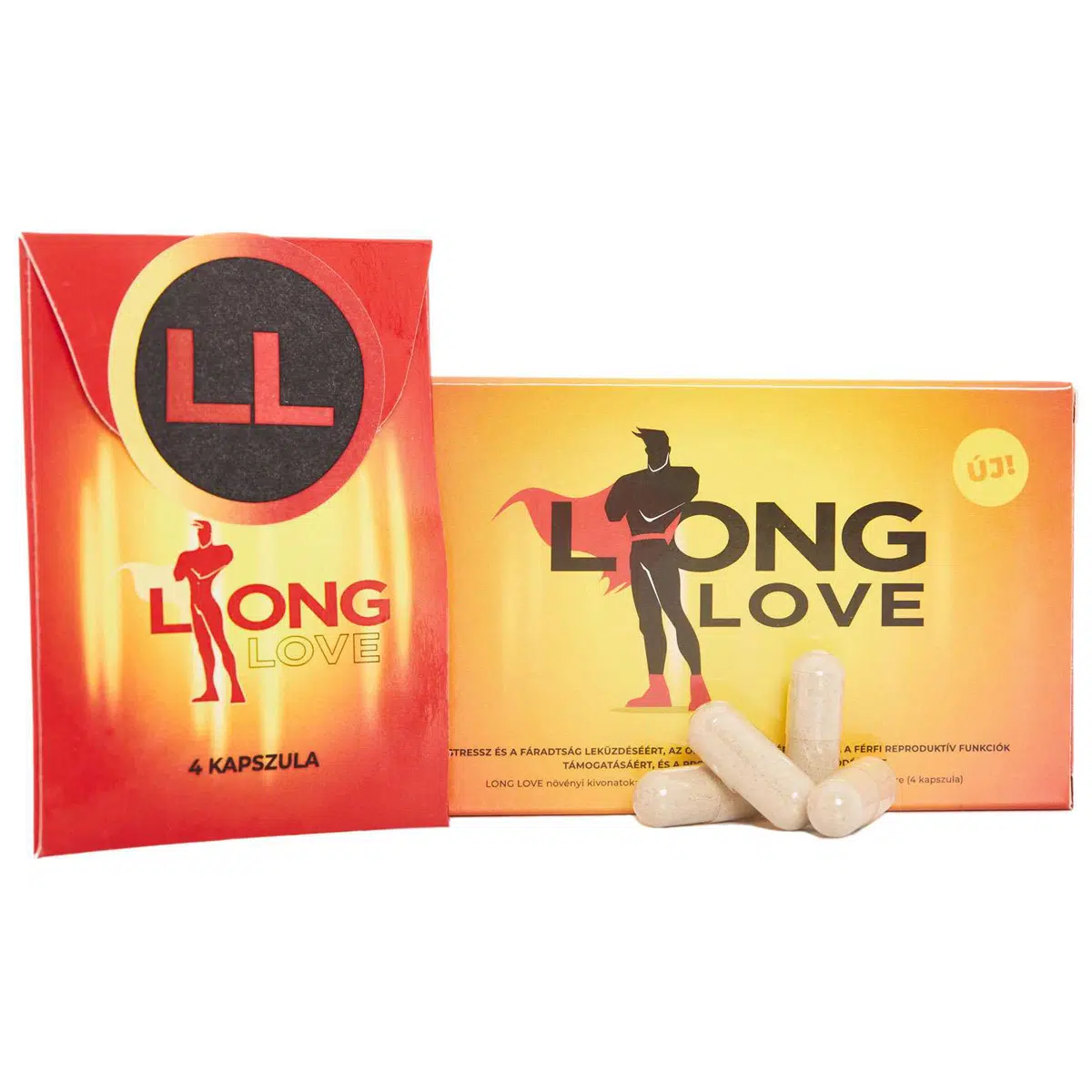 Superherb Long Love potencianövelő kapszula - 4db