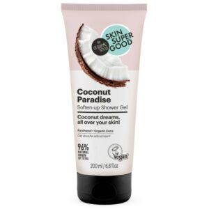 Skin Super Good Coconut Paradise puhító tusfürdő gél - 200ml