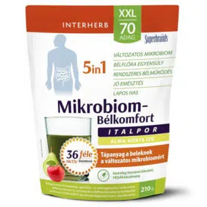 Interherb XXL Mikrobiom-Bélkomfort 5in1 alma-körte italpor - 210g