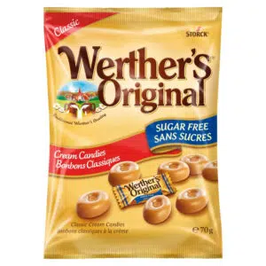 Werther's Original keménycukorka cukormentes - 70g