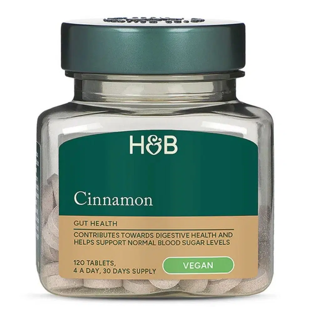 H&B Fahéj (Cinnamon) tabletta - 120db