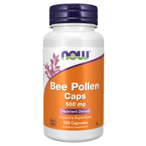 Now Bee Pollen 500mg kapszula - 100db