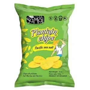 Samai Plantain nagy chips tengeri sós - 142g