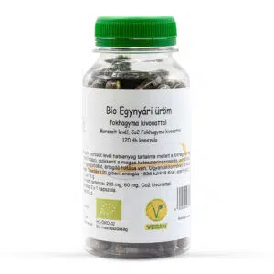 Natessence Bio Egynyári üröm (morzsolt levél, CO2 Fokhagyma kivonattal) kapszula - 120 db
