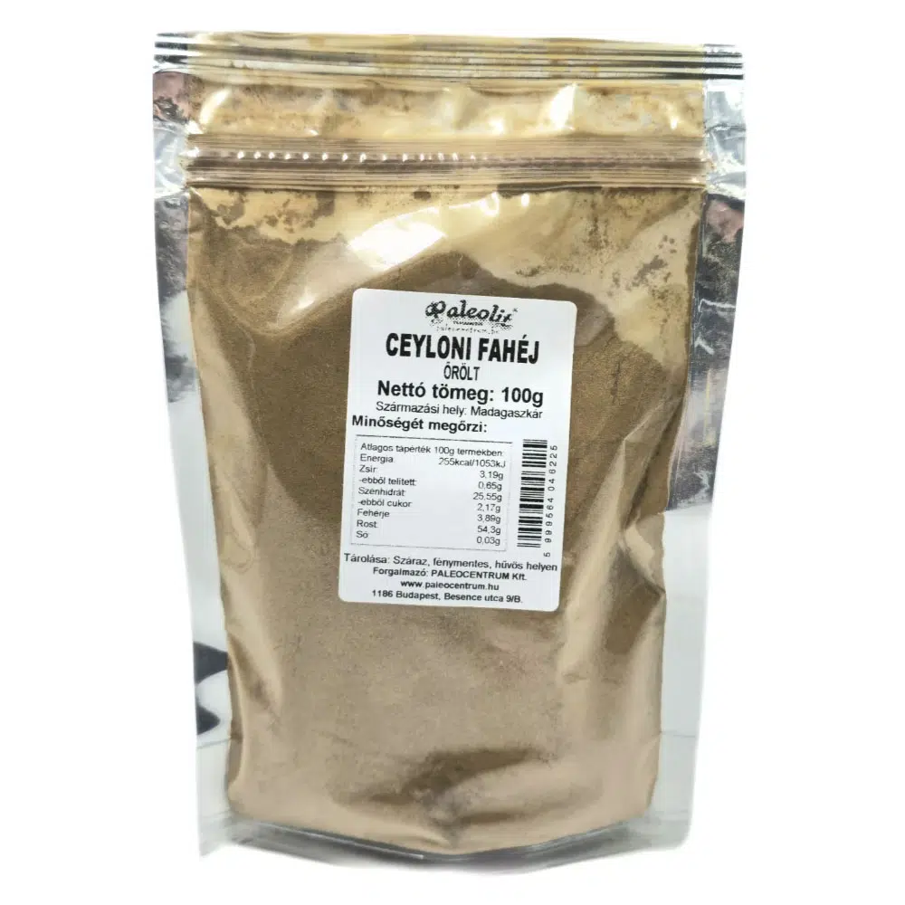 Paleolit Ceyloni fahéj őrölt - 100g