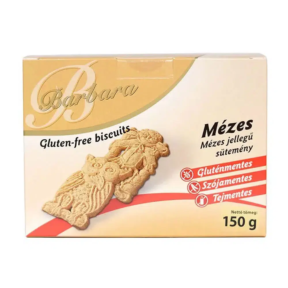 Barbara gluténmentes mézes jellegű sütemény - 150g