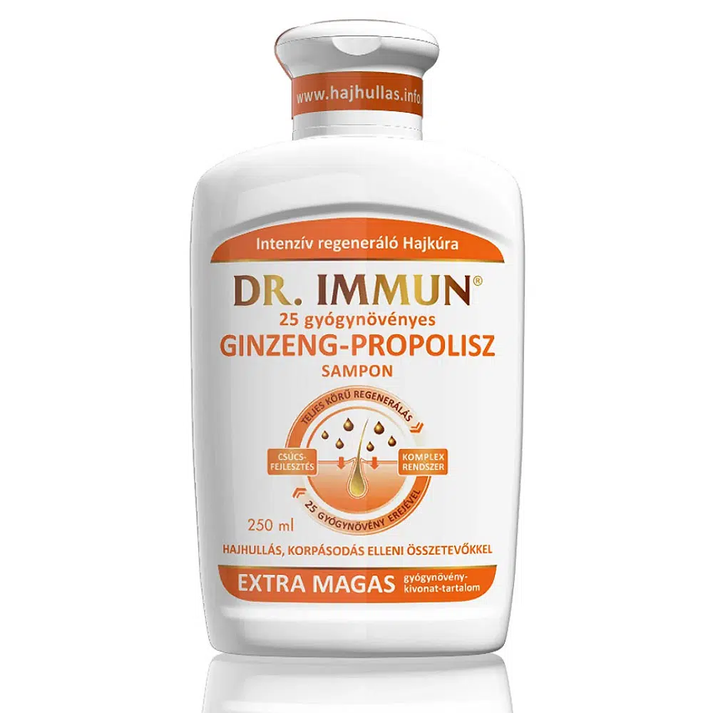 Dr. Immun Ginzeng-Propolisz sampon - 250ml
