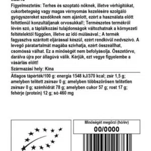 Biomenü Bio goji bogyó por - 60g - Image 2