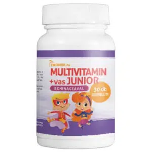 Netamin Multivitamin+Vas Junior rágótabletta - 30db