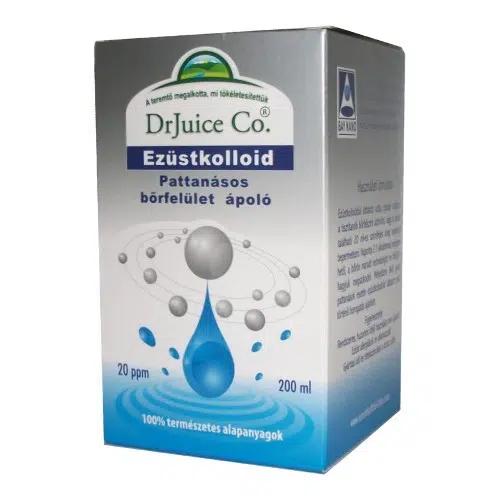 Dr.juice ezüstkolloid oldat pattanásos bőrfelület ápoló 200ml