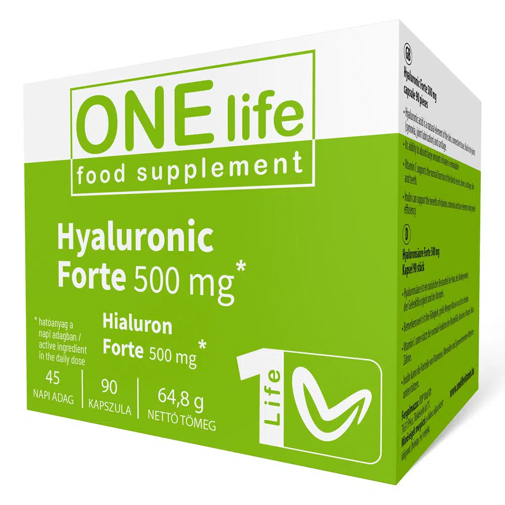 One Life Hialuron Forte kapszula - 90db