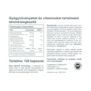 Vitaking Gyógynövény Komplex 50+ nőknek kapszula - 120db - Image 2