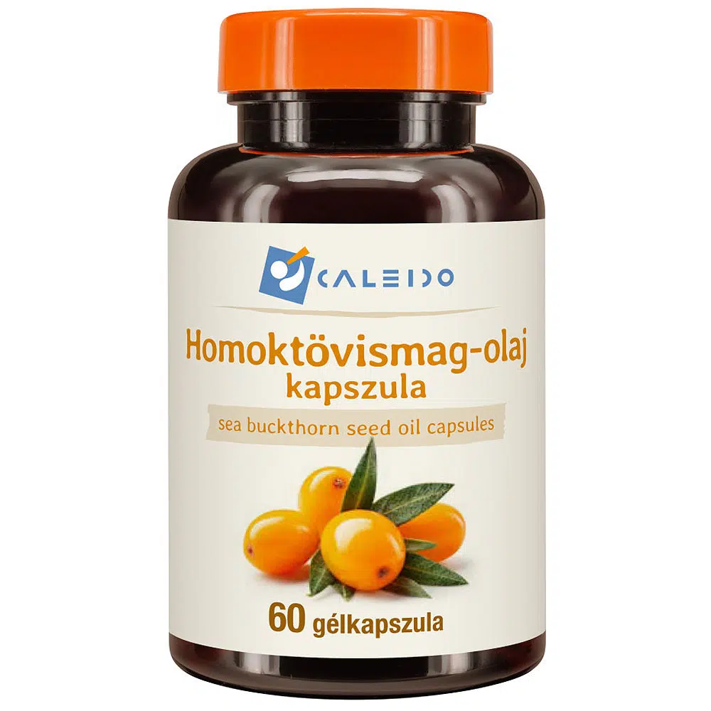 Caleido Homoktövismag-olaj gélkapszula - 60db