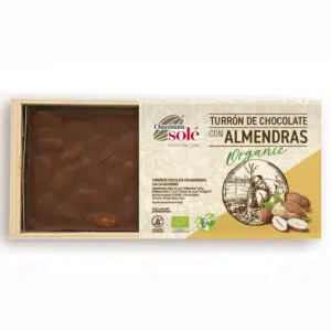 Chocolates Solé Bio csokoládés Nugát mandulával - 200g