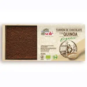 Chocolates Solé Bio csokoládés Nugát quinoával - 200g
