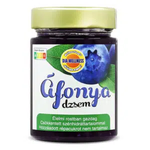 Dia-wellness dzsem áfonya 380g