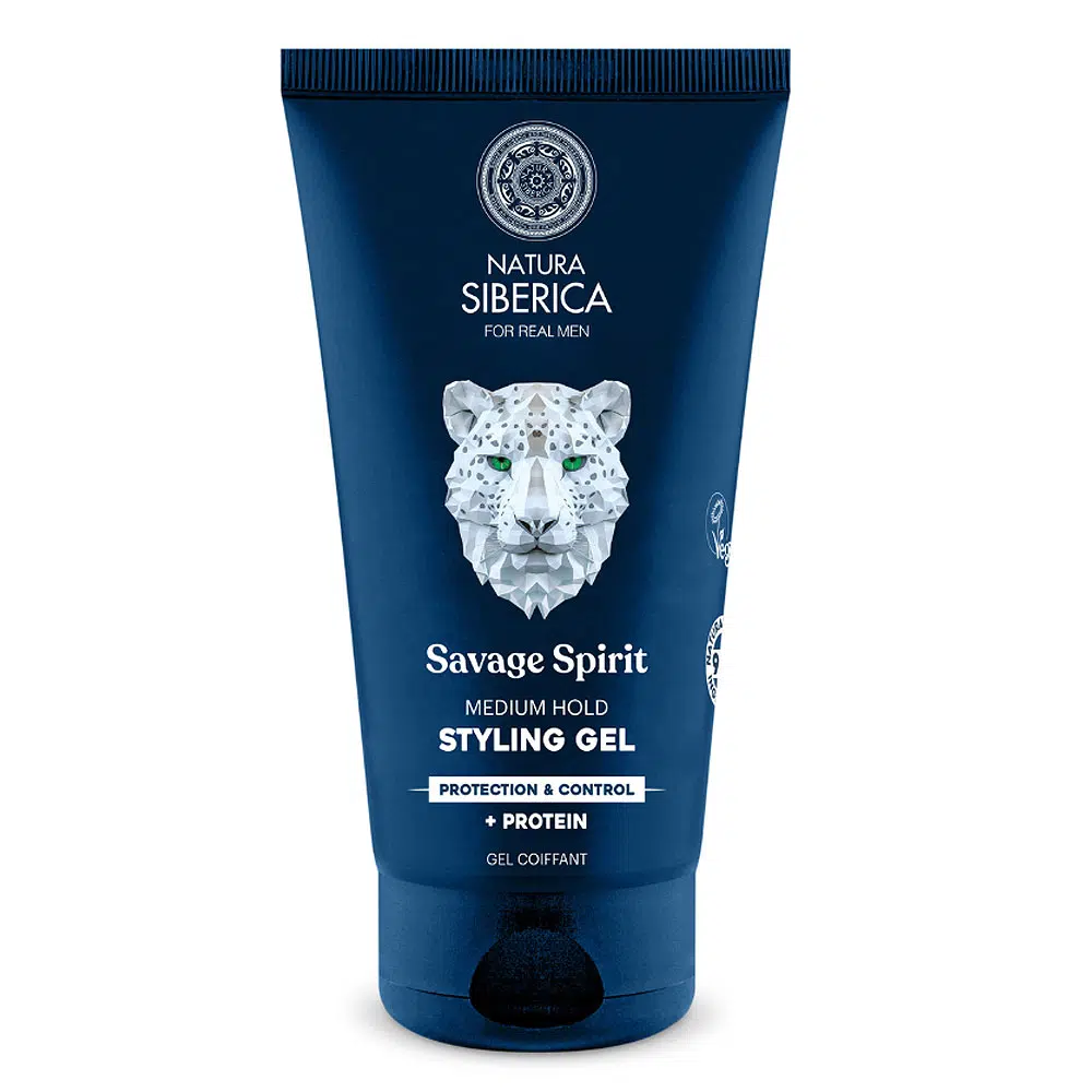 Natura Siberica „Savage Spirit” Hajformázó gél férfiaknak - 150ml