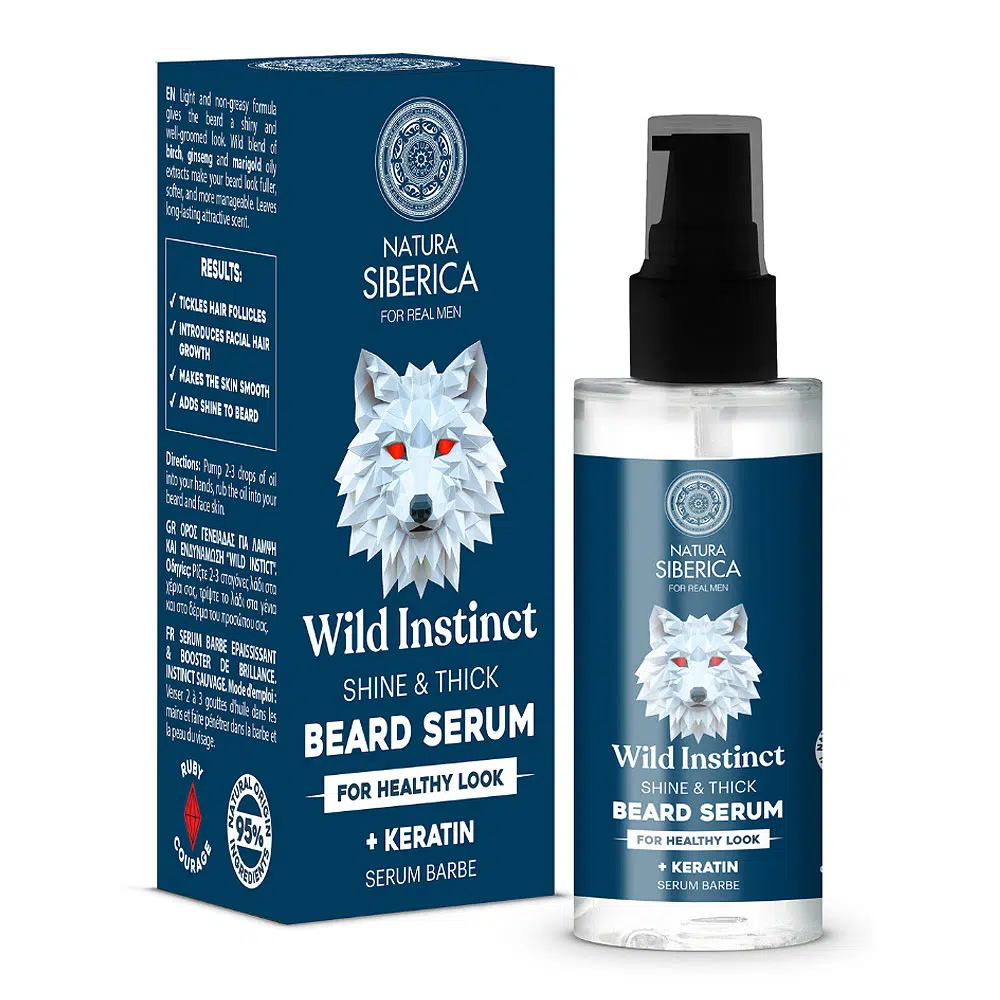 Natura Siberica „Wild Instinct” Szakállszérum férfiaknak - 50ml