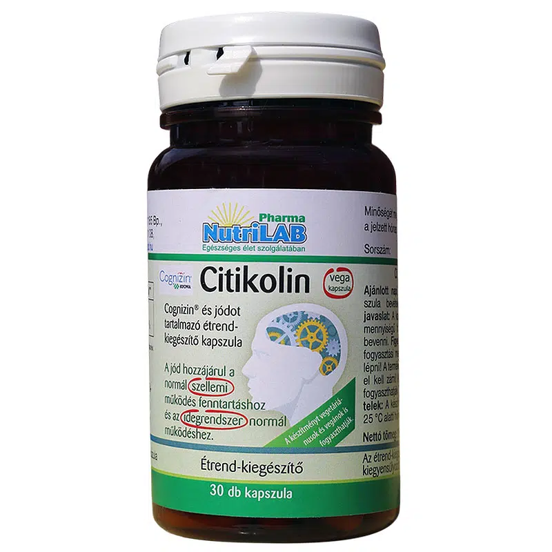 Nutrilab Citikolin kapszula - 30db