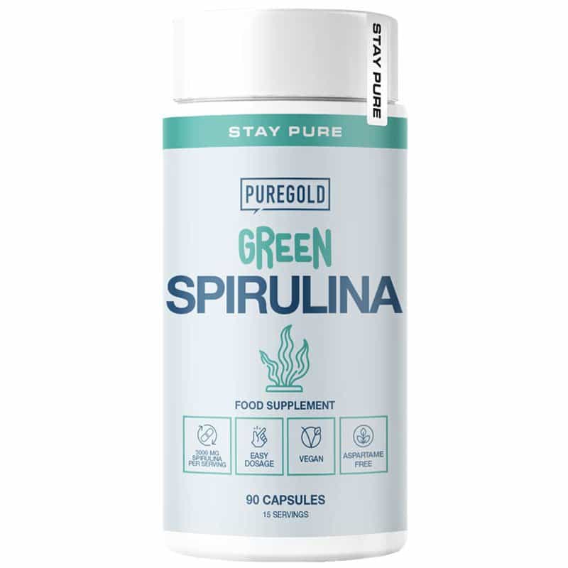Pure Gold Green Spirulina kapszula - 90db