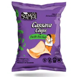 Samai Cassava chips tengeri sós - 57g