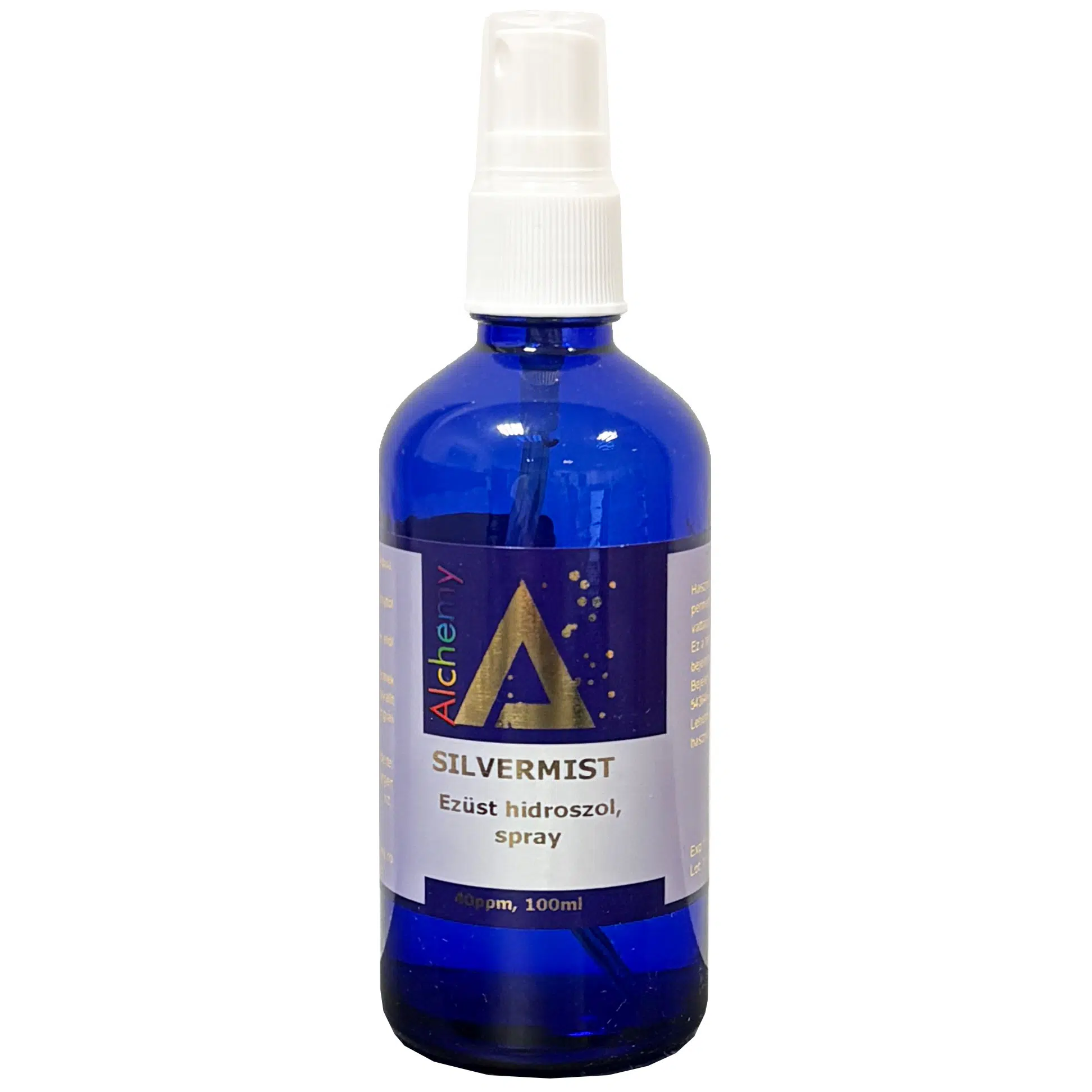 Alchemy SilverMist 40ppm ezüst hidrosol szórófejes spray - 100ml