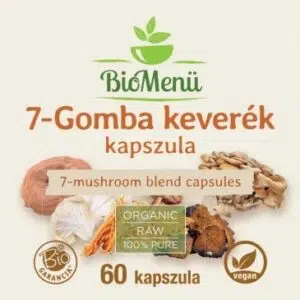 Biomenü Bio 7-Gomba keverék kapszula - 60db - Image 2
