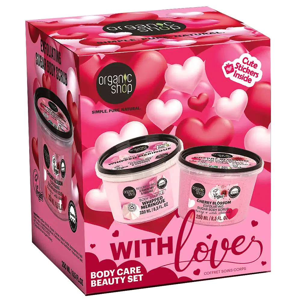 Organic Shop With Love Testápoló szépségszett - 250ml+250ml