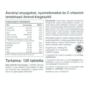 Vitaking Ultimate Minerál tabletta - 120db - Image 2