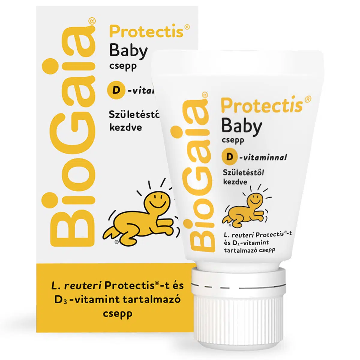 BioGaia Baby csepp + D3-vitamin 5ml