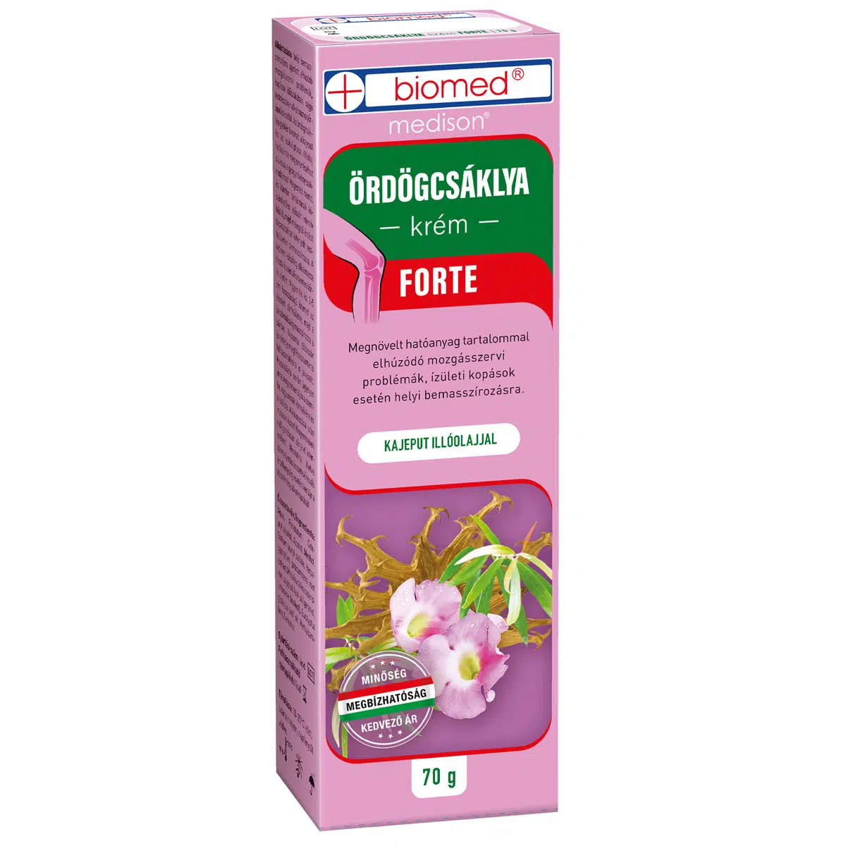 Biomed Ördögcsáklya Forte krém 70g