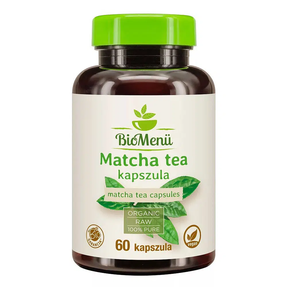 Biomenü Bio Matcha tea kapszula 60db