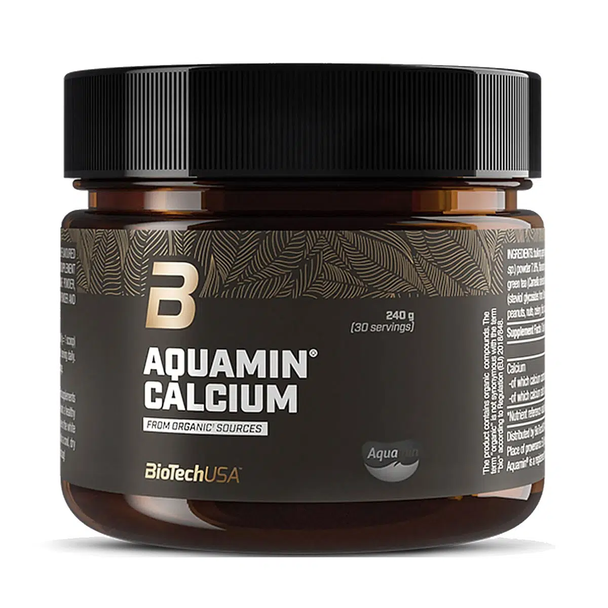 Biotech USA Aquamin Calcium citromfű-lime ízű por - 240g