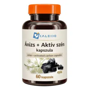 Caleido Ánizs+Aktív szén kapszula 60 db