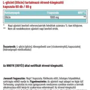 Dr. Herz Glicin 1000mg kapszula - 60db - Image 2