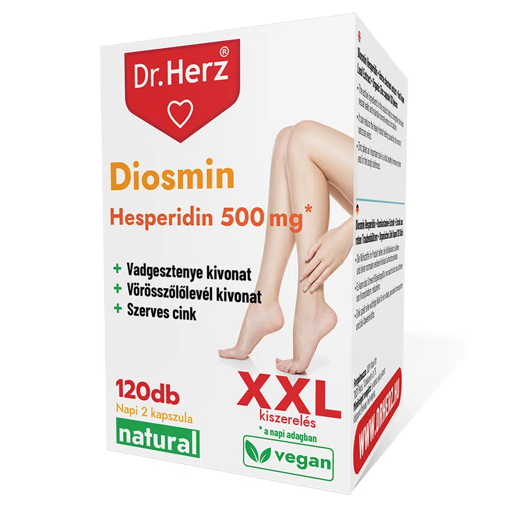 Dr. Herz XXL Diozmin Heszperidin kapszula - 120db