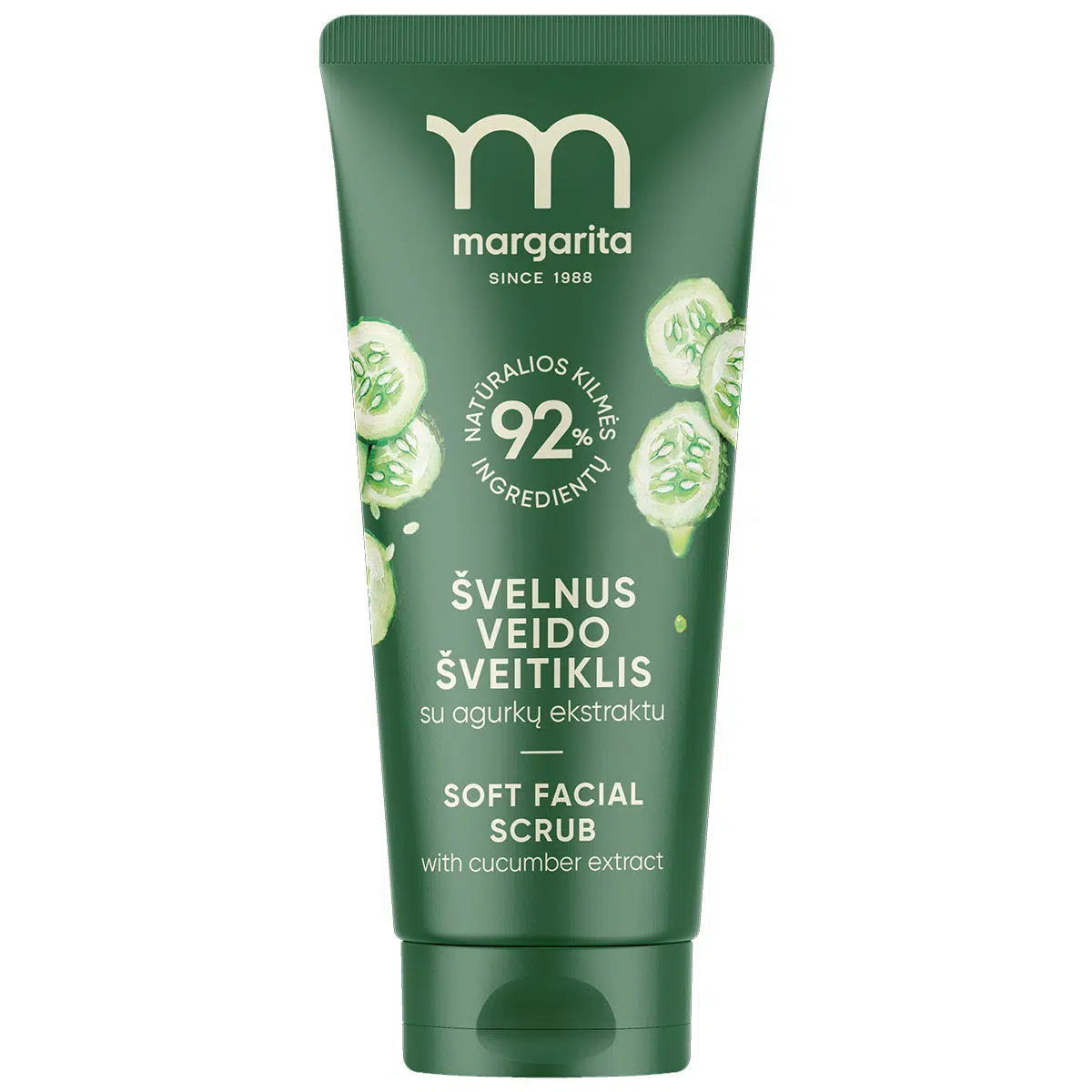 Margarita Puhító arcradír uborkakivonattal - 75ml