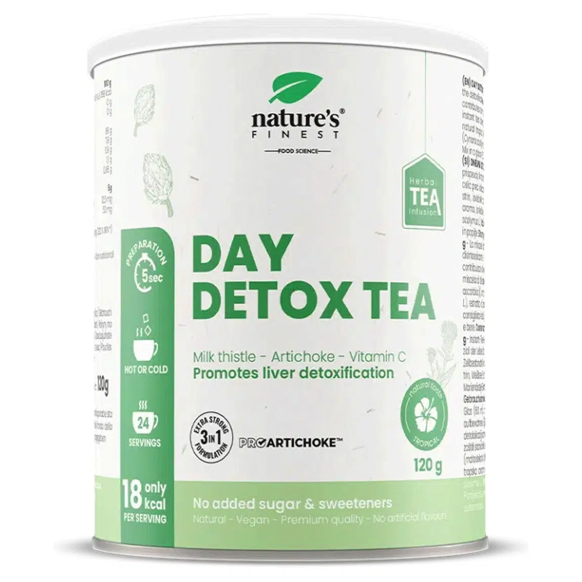 Nature's Finest Day Detox TEA - 120 g
