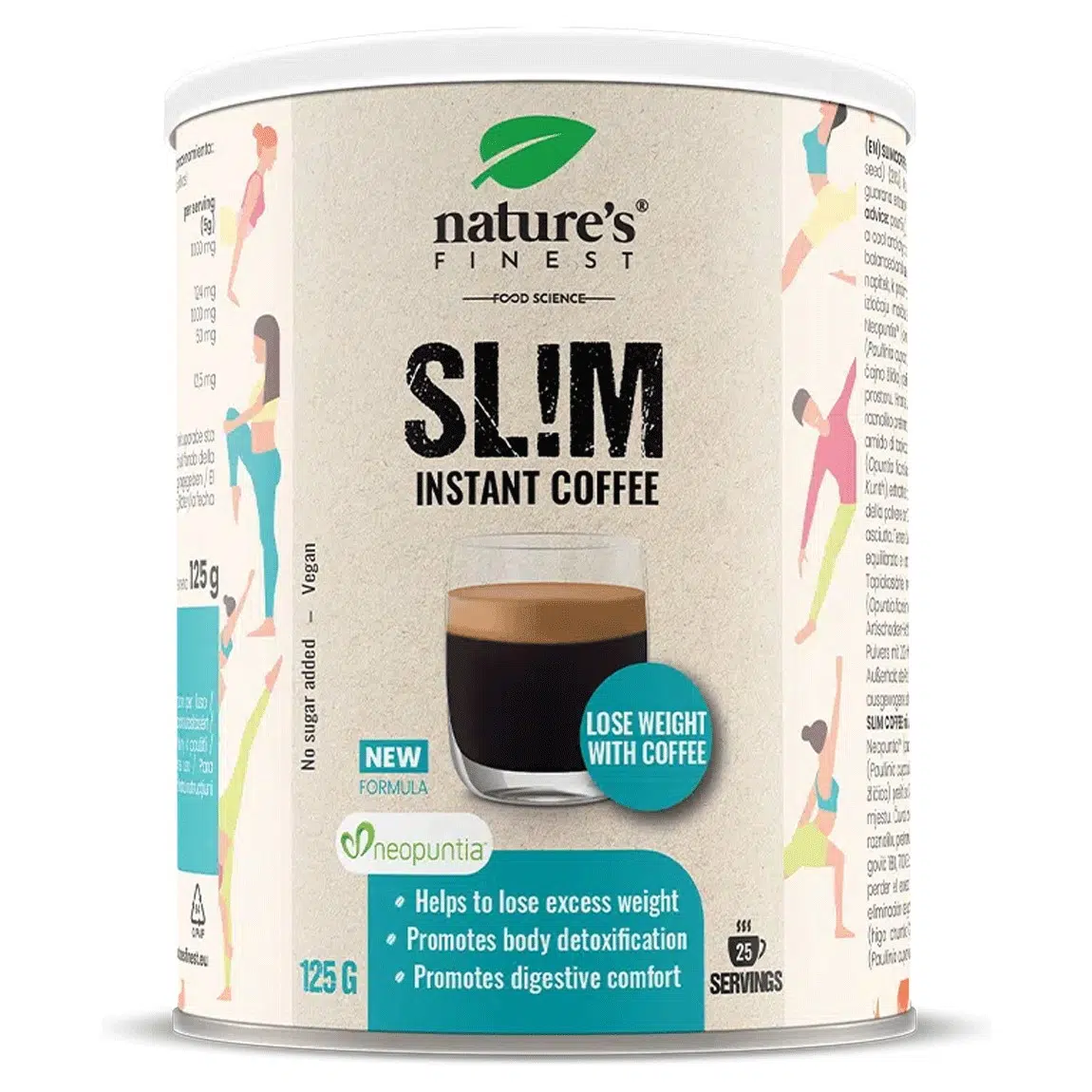 Nature's Finest SLIM Instant coffee - 125 g