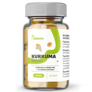 Netamin Kurkuma 500mg kapszula 60db