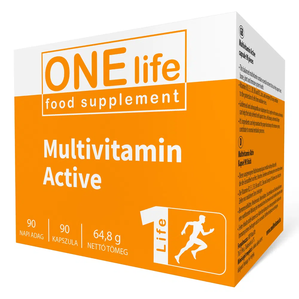 One Life Multivitamin AKTÍV kapszula - 90db