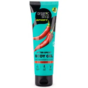 Organic Shop Sportolás utáni gél chilivel és mentollal - 75ml