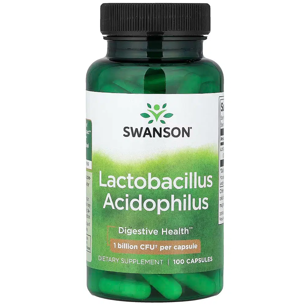 Swanson Lactobacillus Acidophilus kapszula - 100db