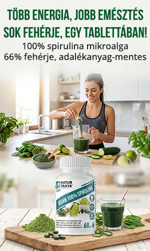 Natur Tanya Vegán 100% Spirulina tabletta