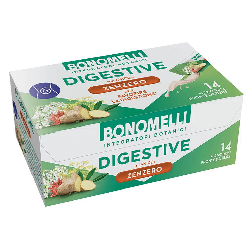 Bonomelli emésztést segítő étrend-kiegészítő tea infúzió - 14 tasak