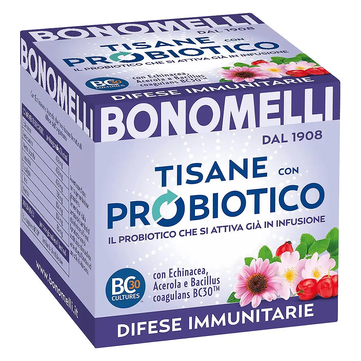 Bonomelli Immunerősítő tea probiotikummal - 10 filter